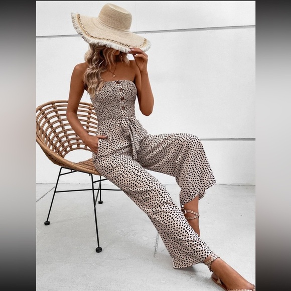 Allover print jumpsuit - Picture 3 of 4